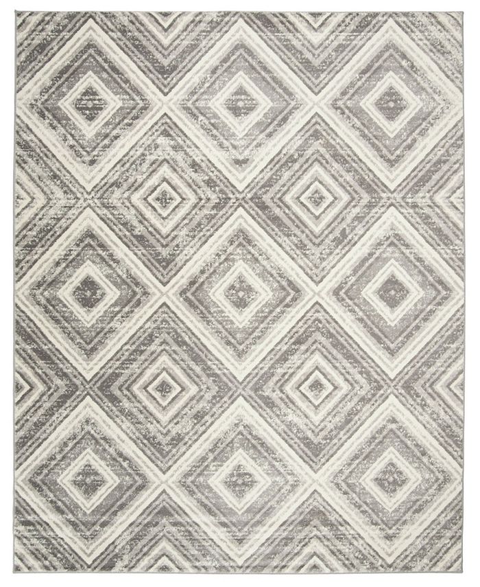 Safavieh Skyler Gray and Ivory 9' x 12' Area Rug Macy's