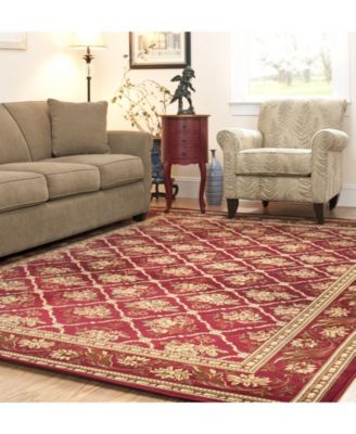 Lyndhurst LNH556 Red 8' x 11' Area Rug
