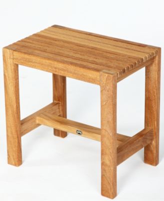 A.R.B Teak & Specialties ARB Teak Fiji Shower Bench-18" - Macy's