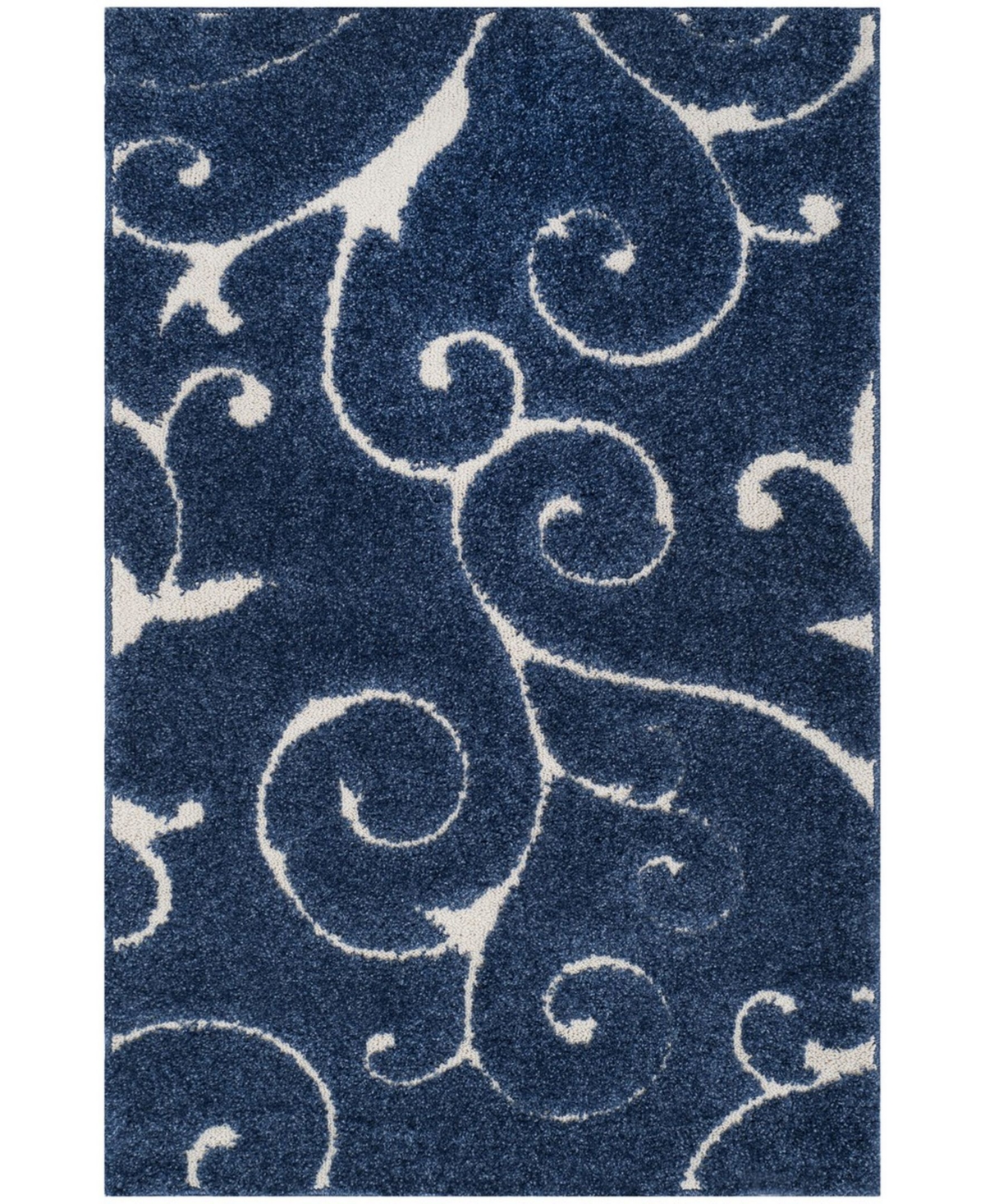 Safavieh Florida Shag SG455 Area Rug -Cream