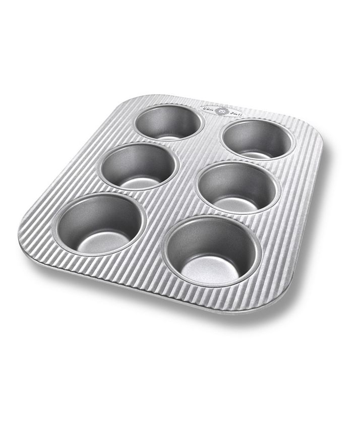 USA Pan Toaster Oven Muffin Pan, 6 Well Macy's