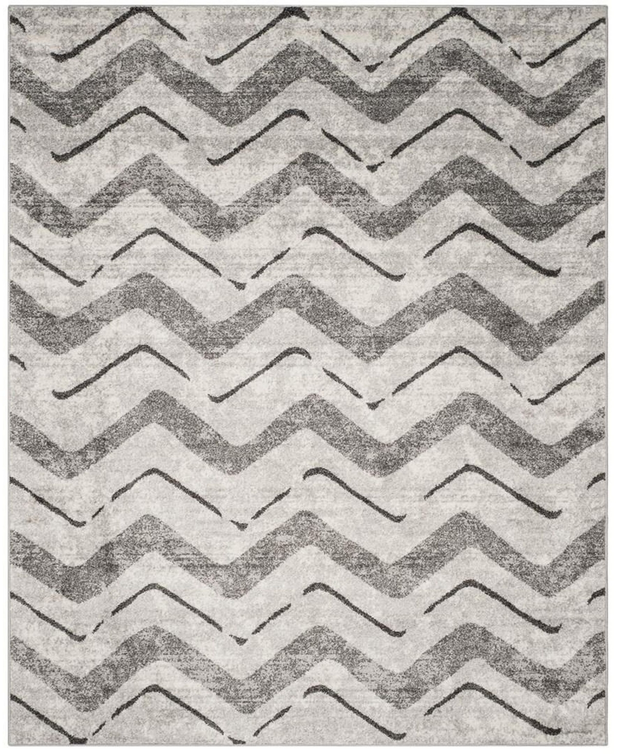 Safavieh Adirondack Silver and Charcoal 8' x 10' Area Rug - Silver