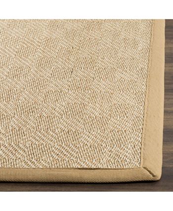 Safavieh Natural Fiber Natural and Beige 6' x 9' Sisal Weave Area Rug ...