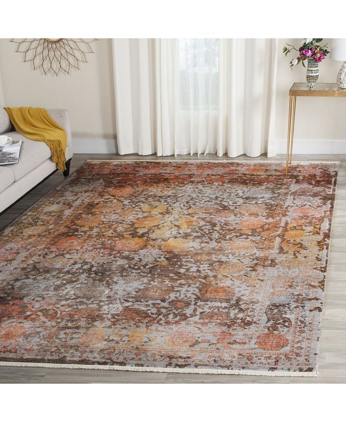 Safavieh Vintage Persian Brown and Multi 8' x 10' Area Rug & Reviews Rugs Macy's