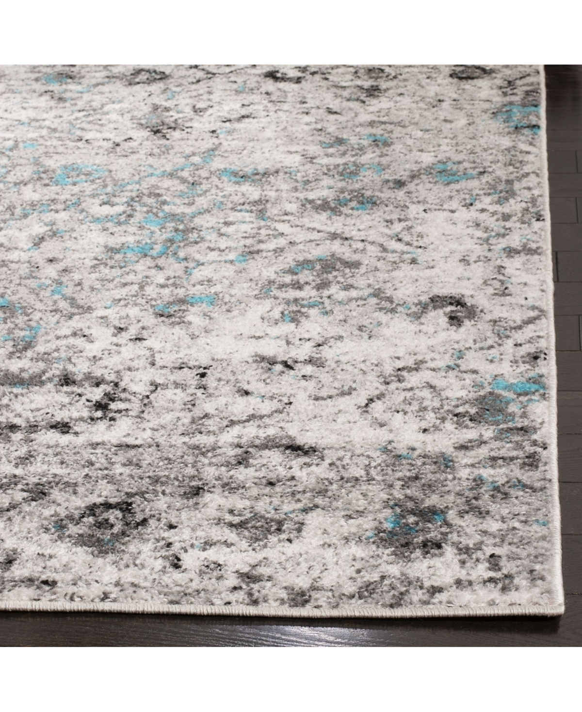 Safavieh Adirondack 135and Black Area Rug - Gray
