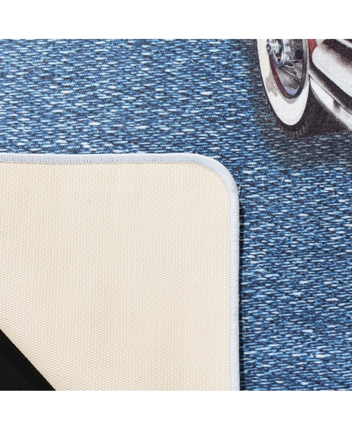 Safavieh Daytona DAY106and Blue Area Rug - Light Gray