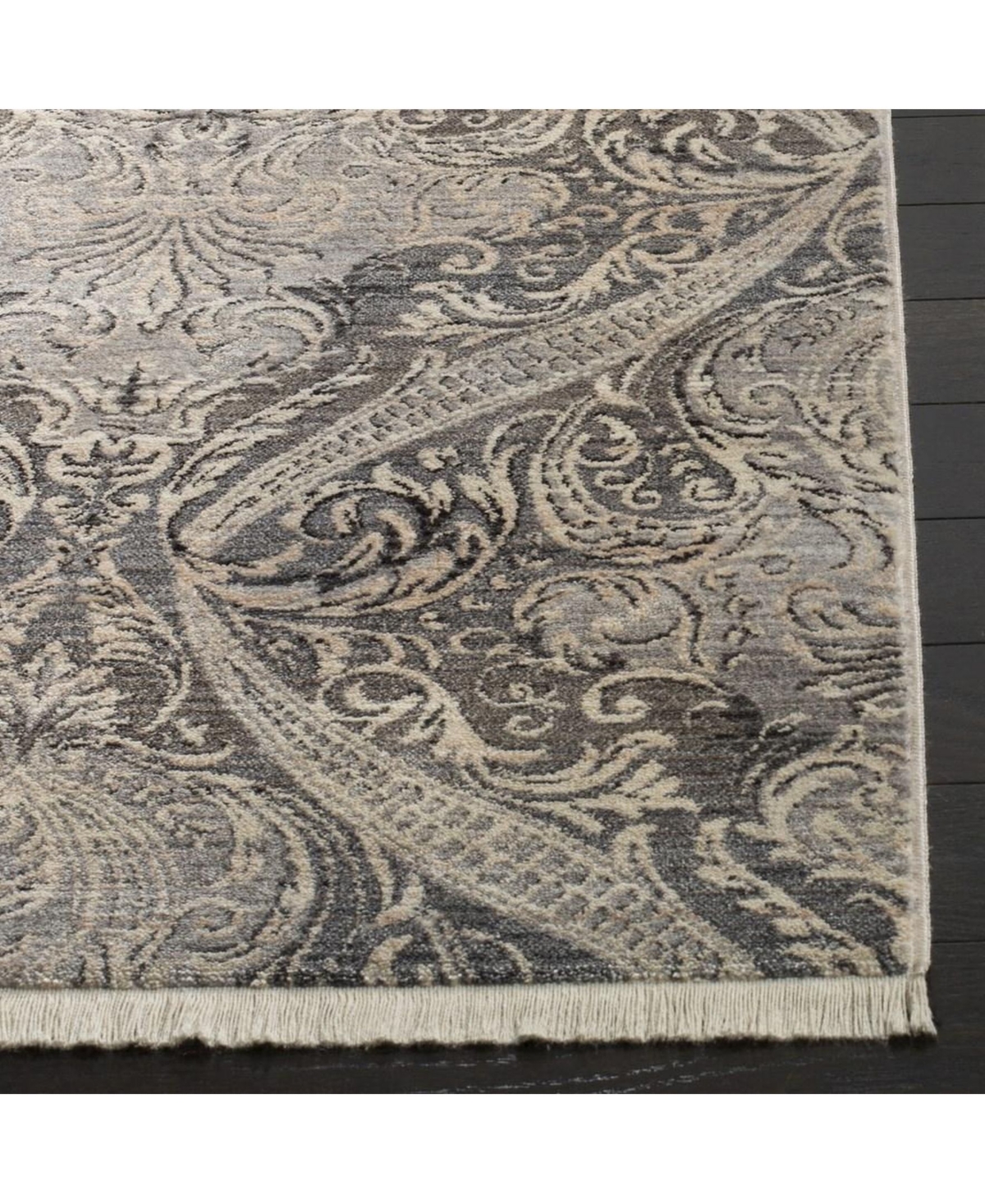 Safavieh Vintage Persian Gray and Charcoal 7'-6