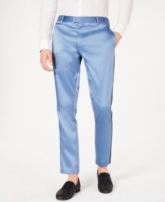 INC International Concepts INC ONYX Men's Slim-Fit Pintuck Pleated Pants,  Created for Macy's - Macy's