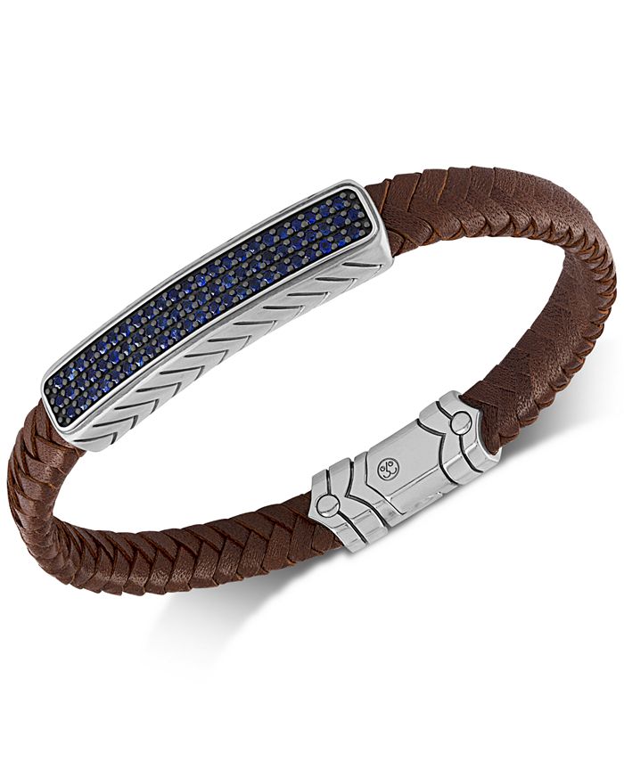 Macys esquire men's bracelet clearance