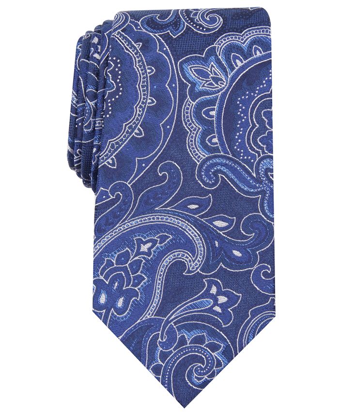 Tasso Elba Men's Paisley Tie, Created for Macy's - Macy's