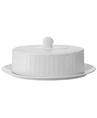 Wedgwood - "Nantucket Basket" Covered Butter Dish