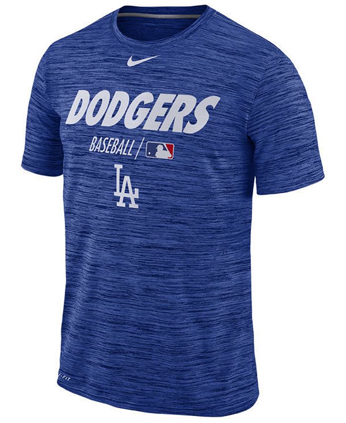 Nike Men's Los Angeles Dodgers Velocity Team Issue T-Shirt & Reviews ...