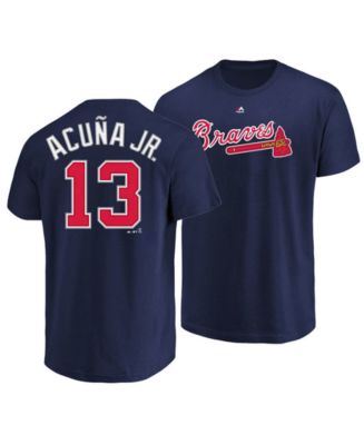 Nike Atlanta Braves Acua Jr 30 60 T Shirt