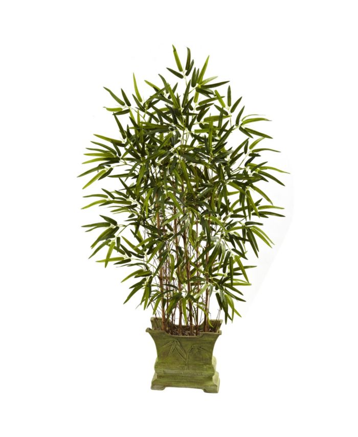 Nearly Natural 45" Faux Tree  with  Decorative Planter & Reviews - Home - Macy's