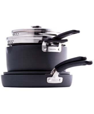 GreenPan Levels 6-Pc. Stackable Ceramic Nonstick Cookware Set - Macy's