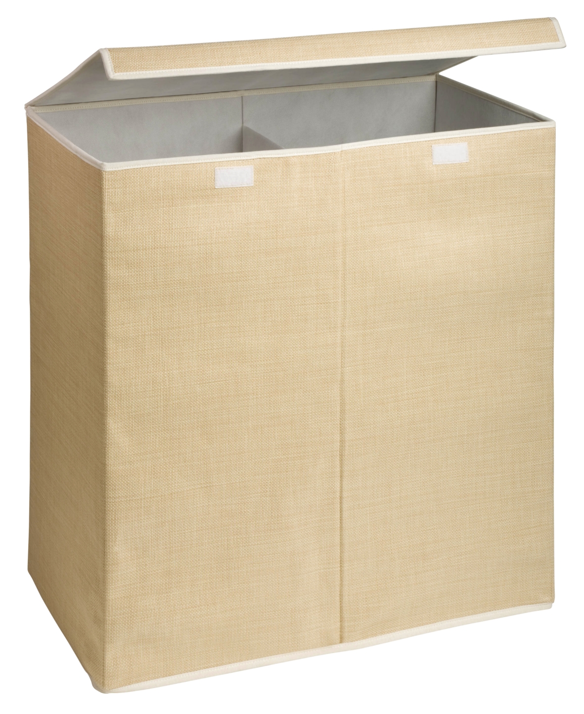 Hamper with Lid, Double Resin - Tan