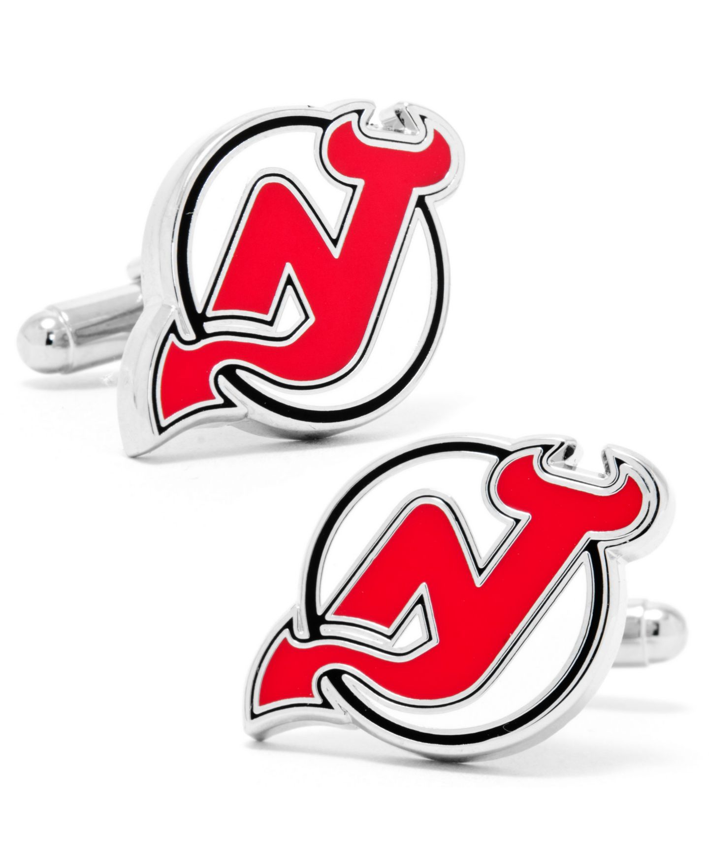 Мужские запонки Cufflinks Inc. New Jersey Devils Cufflinks — фото 1
