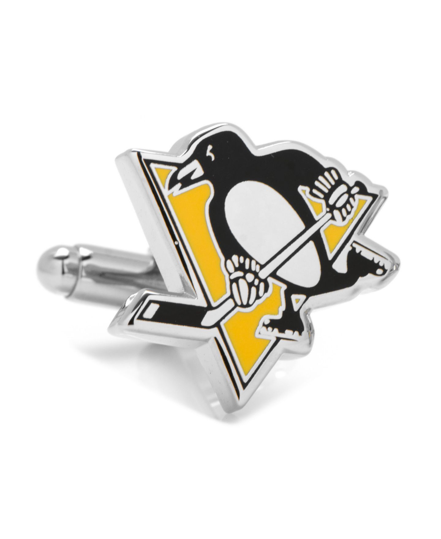 Мужские запонки Cufflinks Inc. Pittsburgh Penguins Cufflinks — фото 1