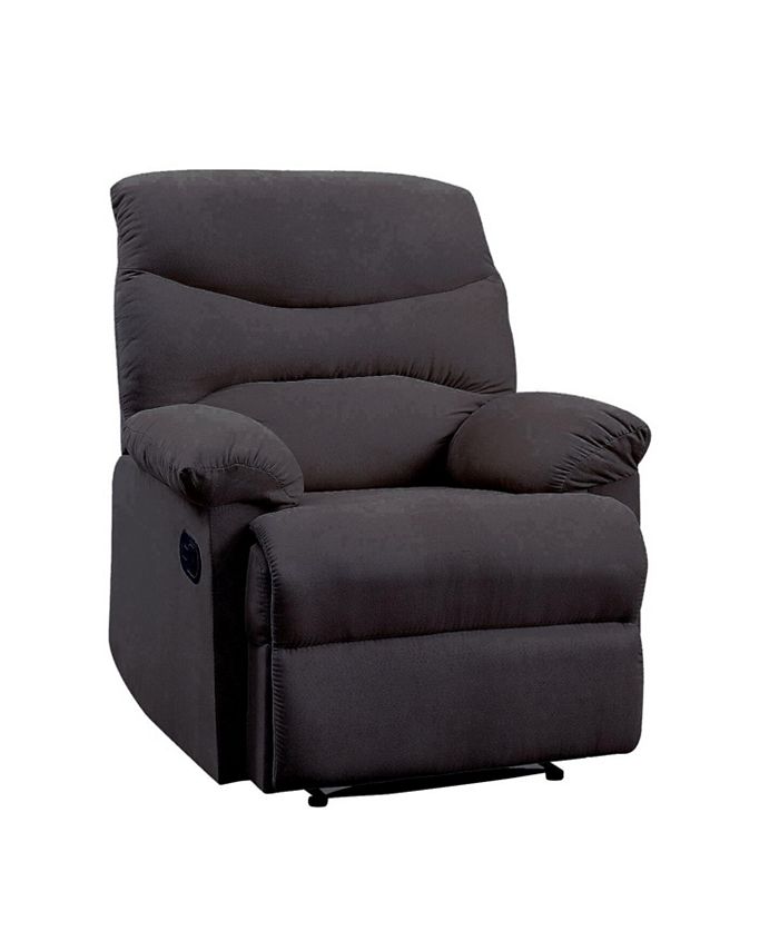 Acme Furniture Arcadia Woven Fabric Recliner & Reviews Furniture Macy's