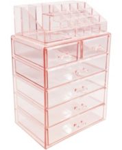 Jewelry/ Cosmetics Cabinet. Desktop Cabinet. Ivory WHITE Bathroom Storage.  Armoire. Make up Organizer. 