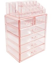 Home-it Clear Acrylic Cosmetic Holder Large 3 Drawer Jewerly Chest or –  homeitusa