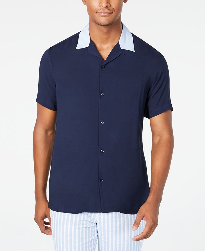 INC International Concepts INC Men's RegularFit Camp Shirt, Created