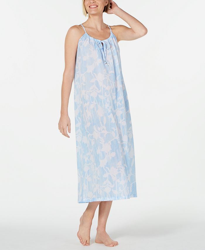 Charter Club Printed Cotton Nightgown, Created for Macy's Macy's