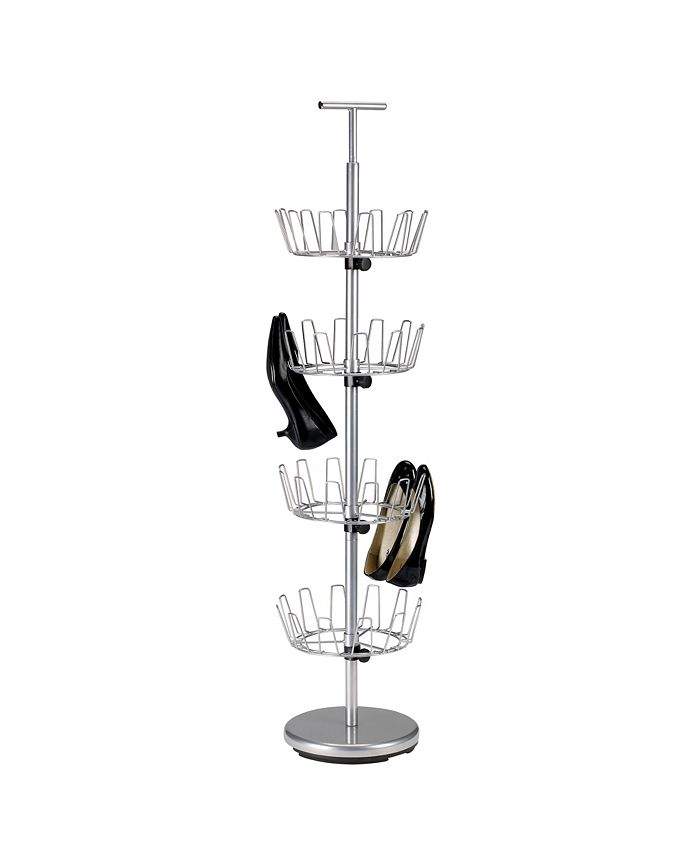 Household Essentials 4Tier Revolving Shoe Tree &amp; Reviews