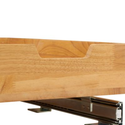 Glidez  Wood 1-Tier Sliding Cabinet Organizer
