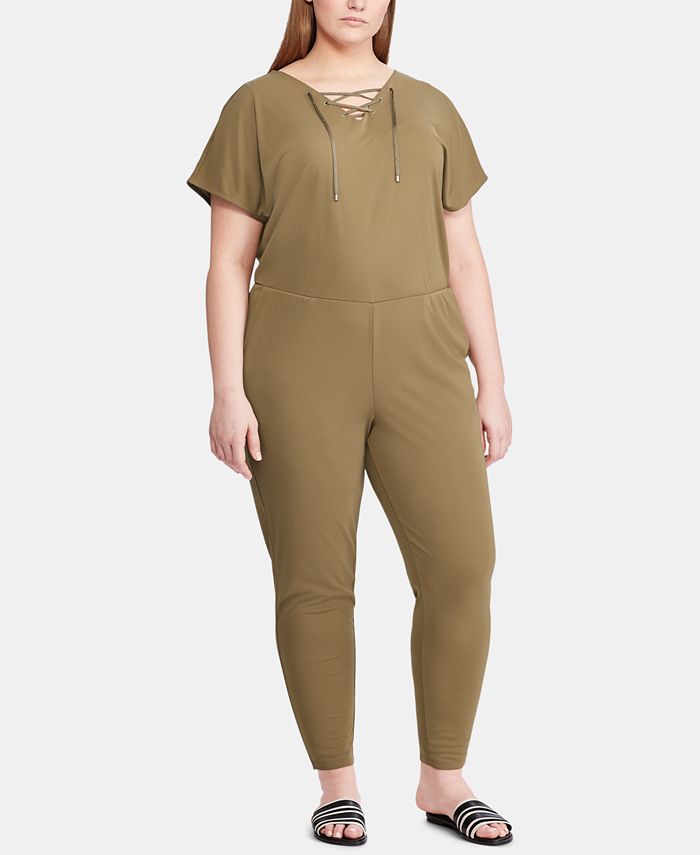 Ralph lauren plus size jumpsuit new arrivals