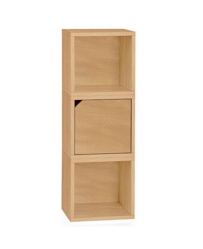 Way Basics Eco Stackable Connect Open Storage Cube and Cubby Organizer ...