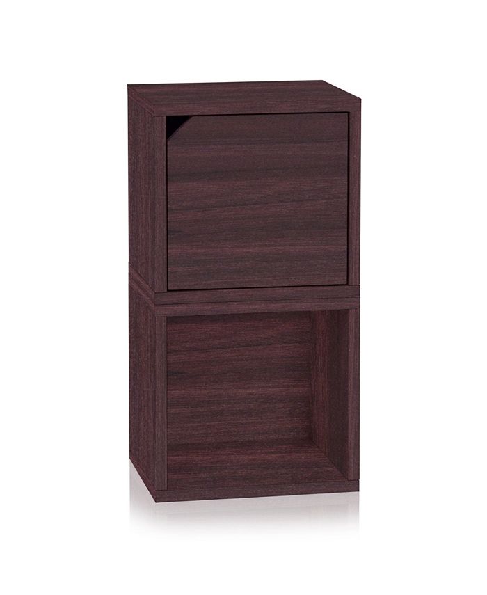 Way Basics Eco Stackable Connect Storage Cube with Door - Macy's