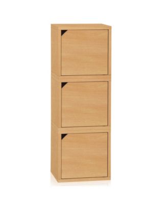 Way Basics Eco Stackable Connect 3 Door Cube Storage - Macy's
