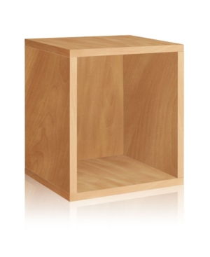 Way Basics Eco Stackable Storage Cube Plus and Cubby Organizer