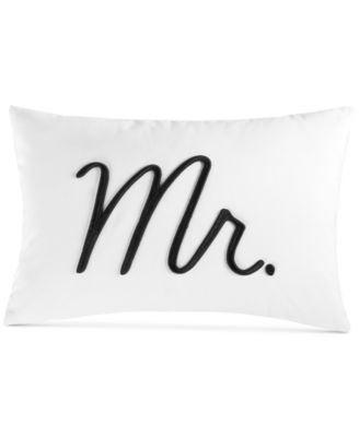 Charter Club Embroidered Decorative Pillows, 12 x 18, Created for Macy's