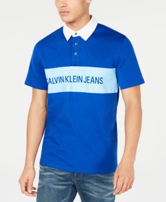 Calvin Klein Jeans - Men's Logo Graphic Polo