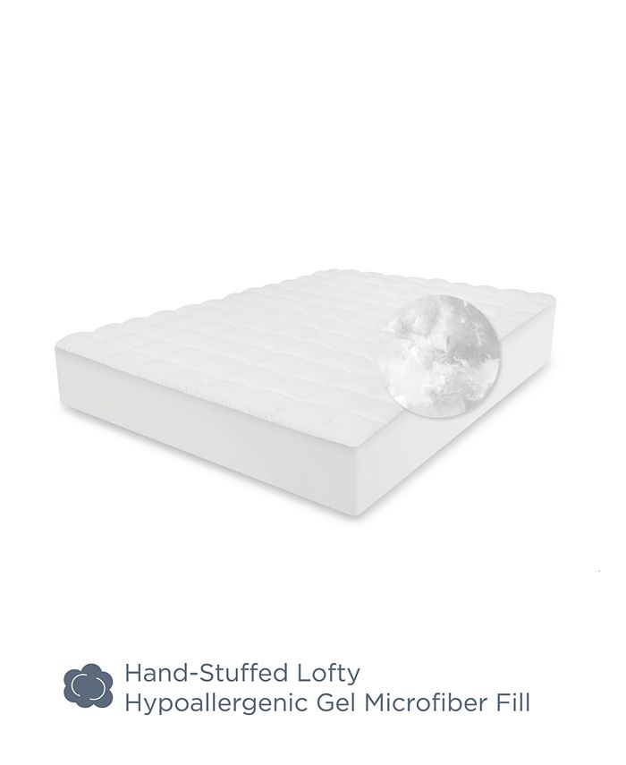 Luxury Top Loft Gel Fiber Twin Mattress Pad Macy's