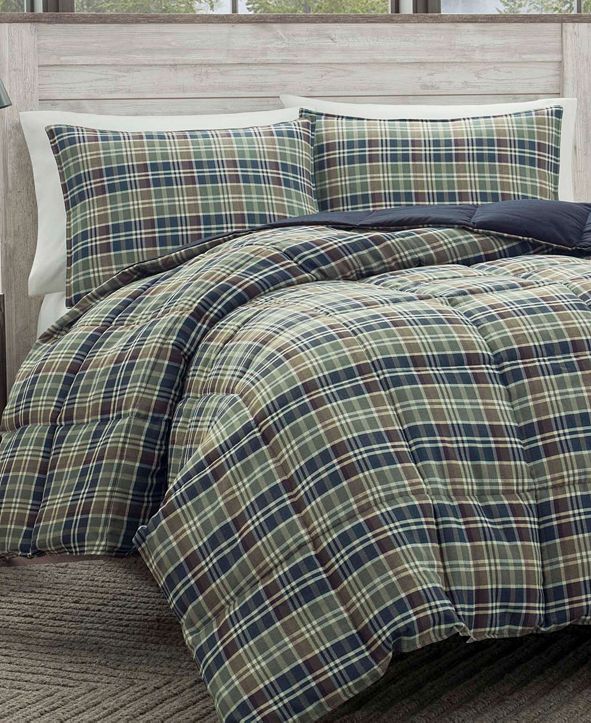 Eddie Bauer Rugged Plaid Multi Comforter Set, Full/Queen & Reviews