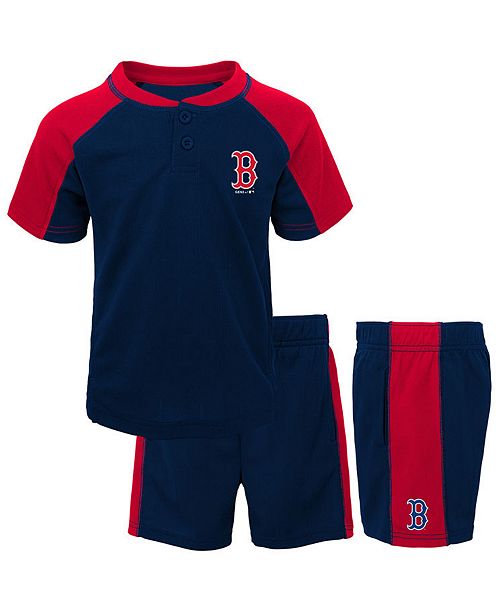 Outerstuff Toddlers Boston Red Sox Play Strong Short Set Reviews