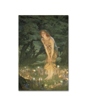 Trademark Global Edward Robert Hughes 'midsummer Eve' Canvas Art In Multi