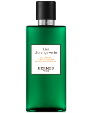 Pre-owned Hermes Eau D'orange Verte Hair And Body Shower Gel