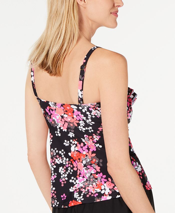 Island Escape Ditzy Daze Floral Tankini Top, Created for Macy's ...