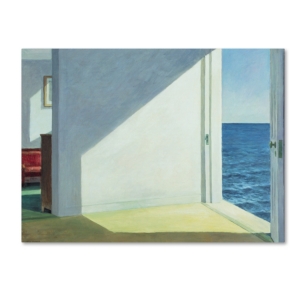 Trademark Global Edward Hopper 'rooms By The Sea' Canvas Art In Multi
