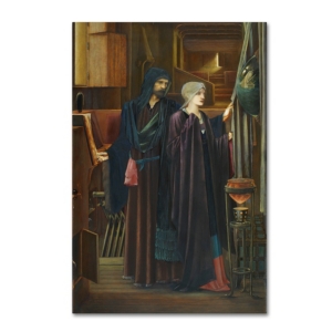 Trademark Global Edward Burne-jones 'the Wizard' Canvas Art In Multi
