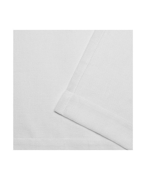 Exclusive Home Miami Indoor Outdoor Textured Tab Top Curtain Panel