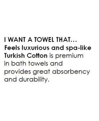 Turkish Bath Towel, 30" x 56", Exclusively at Macy’s