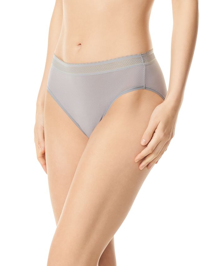  Warners Womens Allover Breathable Hi-cut Panty Underwear