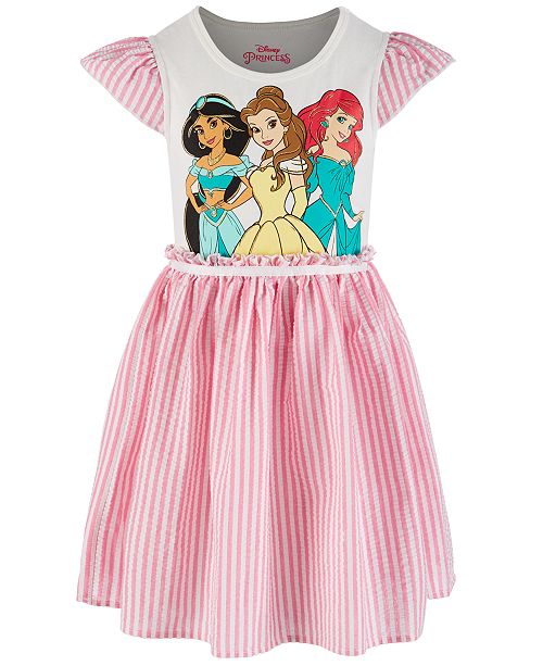 Disney Toddler Girls Princesses Seersucker Dress Created For
