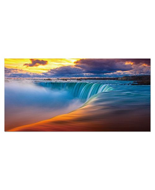 Chic Home Decor Free Fall 1 Piece Wrapped Canvas Wall Art