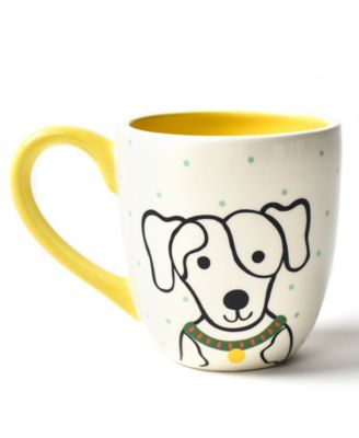 by Laura Johnson Pet Spotty Dog Portrait Mug